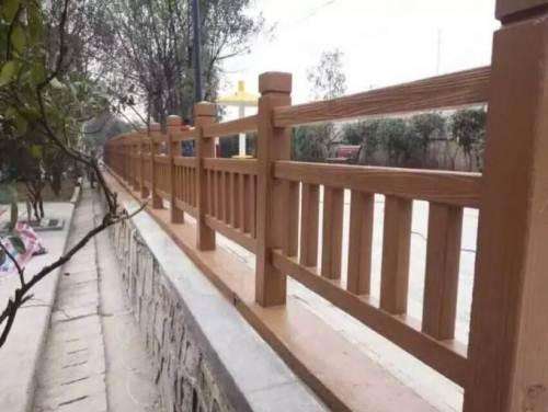 重庆仿木纹栏杆